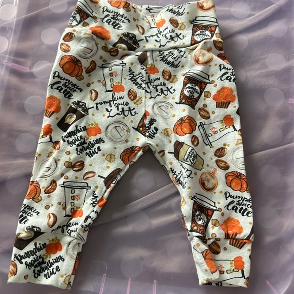Etsy Pumpkin Spice leggings - Picture 1 of 1